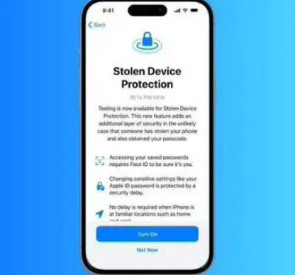 历城苹果授权维修店分享被盗设备保护功能开启方法 