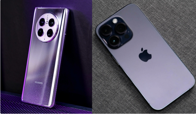 历城苹果14维修分享华为Mate50与iPhone14哪个好？ 